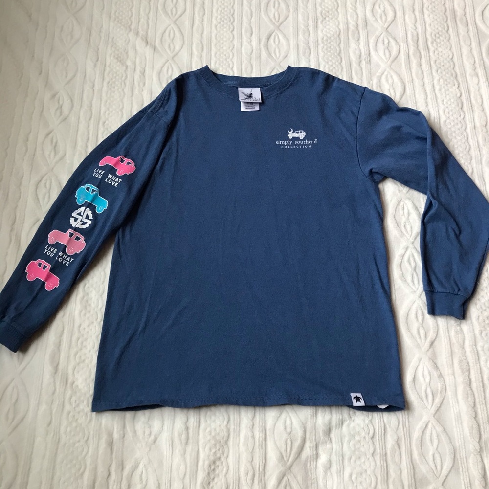 Simply Southern Long Sleeve Sz Youth Large
